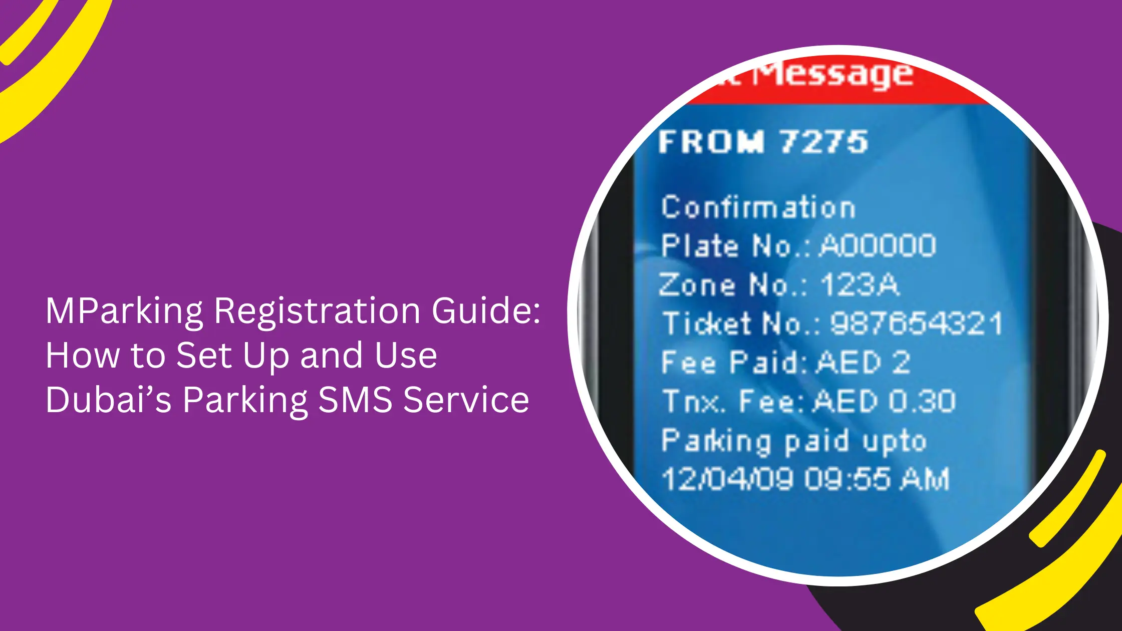 MParking Registration Guide: How to Set Up and Use Dubai’s Parking SMS Service